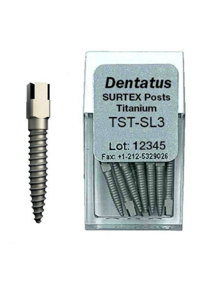Surtex Pernos Titanio TST Super Largo 17mm. Reposición 15 uds.