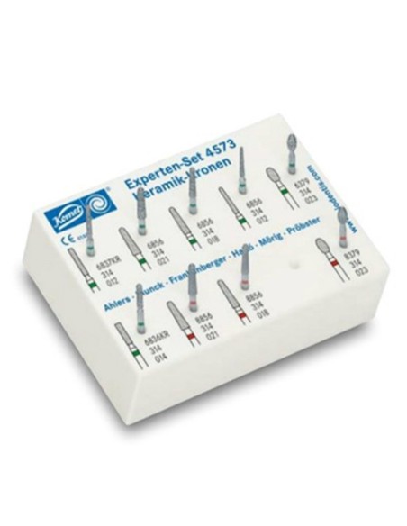 Set Experto FG para Coronas en Cerámica 9 Fresas