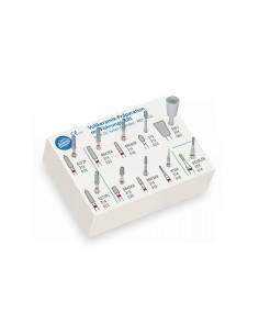 Kit 10 Fresas Diamante FG Preparación Cerámica con Punta Guiada