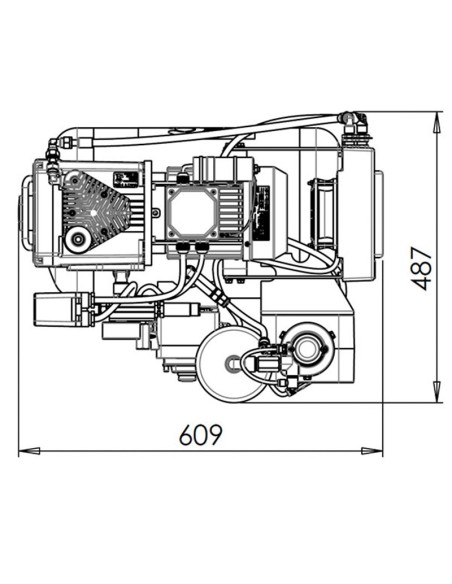 AC100 Compresor de Aire Seco 30L con Secador de Aire