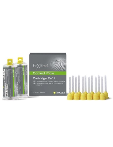 Flexitime Silicona en Cartuchos 2x50ml.