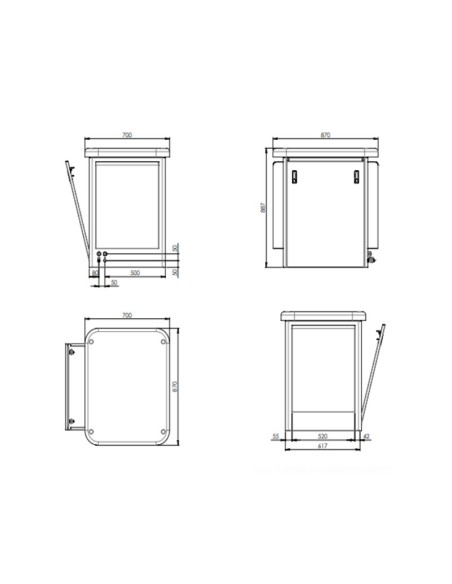 Cámpana de Insonorización para Compresores Cattani 1, 2 y 3 Cilindros