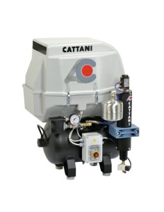 AC200Q Compresor 2 Cilindros Insonorizado Secado de Aire 30L.