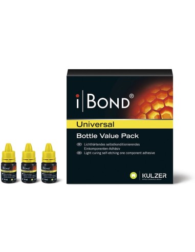 iBond Adhesivo Universal Botella 3x4ml.