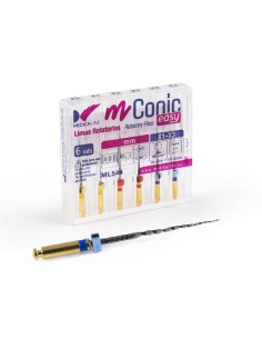 mConic Easy Limas Rotatorias Niti 21mm 6 Unidades de Medicaline