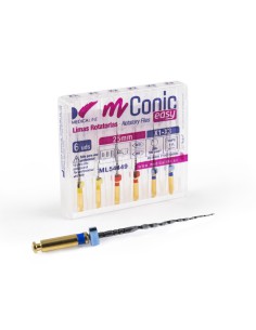 mConic Easy Limas Rotatorias Niti 21mm 6 Unidades de Medicaline