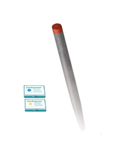 Carbopost Postes de Fibra de Carbono Reposición 10 Unidades 2