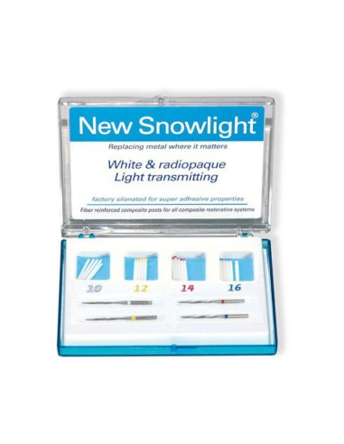 Snowlight Kit Intro Postes Blancos 20uds con Taladros de Abrasive Tech