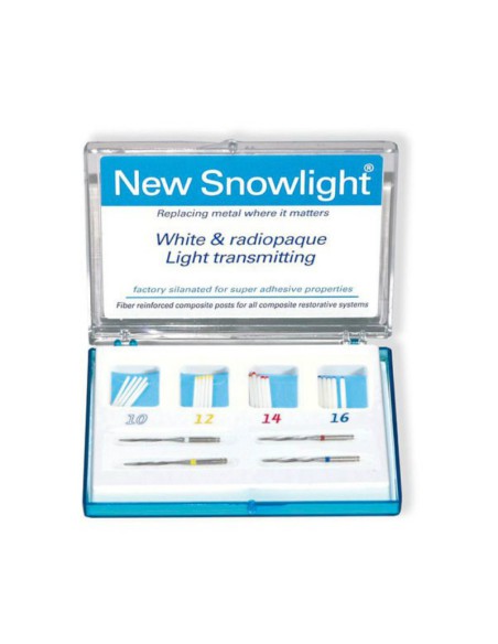Snowlight Kit Intro Postes Blancos 20uds con Taladros de Abrasive Tech