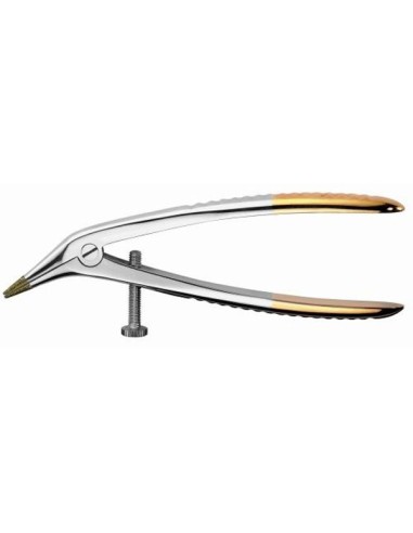 Alicate para Coronas Telescópicas con Puntas Diamantadas