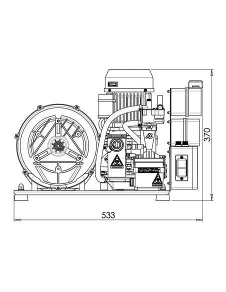 Turbo Jet 1 Modular Aspiración con Separador de Amalgama