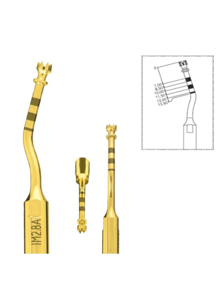 Inserto Preparación Lecho Implante para PiezoSurgery 1 ud.