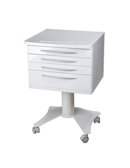 Carrito Móvil RC4Z 4 Cajones y Ruedas Tirador Ovalado