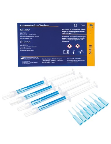 Silano Agente Adhesivo Fortalecedor 4 Jeringas 1,2ml + 8 Cánulas