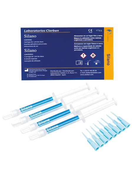 Silano Agente Adhesivo Fortalecedor 4 Jeringas 1,2ml + 8 Cánulas