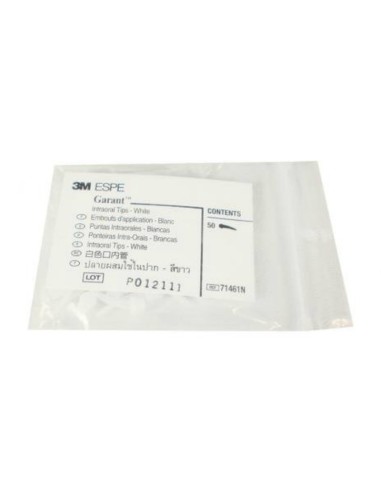 Puntas Intraorales Blancas Garant Ligero Bolsa Reposición 50 uds de 3M
