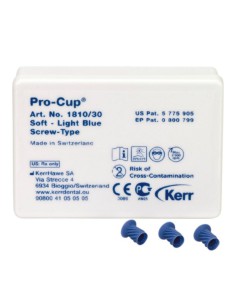 Pro-Cup Copas Profilaxis CON Rosca Blanda Goma Sin Látex de Hawe NEos