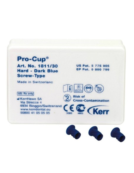 Pro-Cup Copas Profilaxis Rígida CON Rosca Goma Sin Látex de Hawe Neos