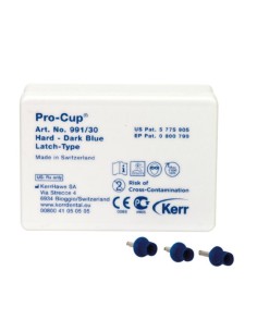 Pro-Cup Copas Profilaxis Rígida SIN Rosca Goma Sin Látex 30u. de Hawe