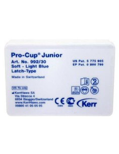 Pro-Cup Copas Profilaxis Junior Blanda SIN Rosca Goma Sin Látex 30 uds.