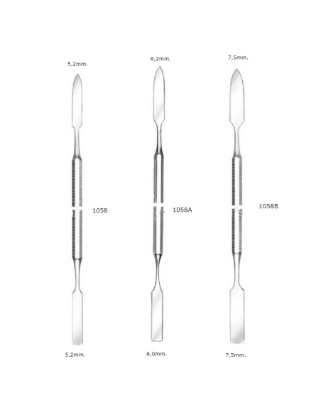 Espátula para Cemento Doble 5,2mm o 7,5mm. de Carl Martin