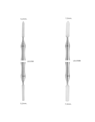 Espátula Liquid Steel para Cemento Doble 5,2mm o 7,5mm. de Carl Martin
