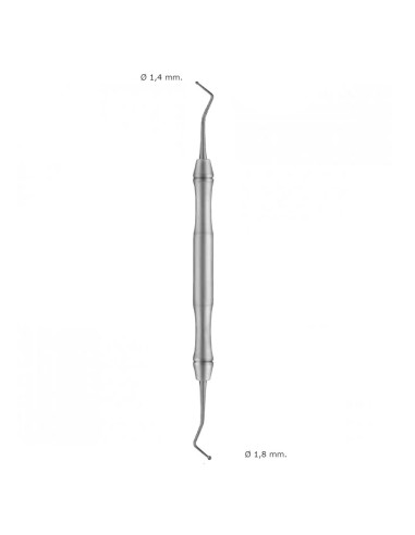 Obturador Condensador Redondo 1,4mm-1,8mm Liquid Steel de Carl Martin