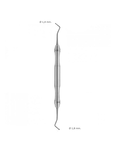 Obturador Condensador Redondo 1,4mm-1,8mm Liquid Steel de Carl Martin