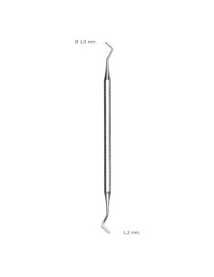 Obturador Bola 1,0mm - Espátula 1,2mm. de Carl Martin
