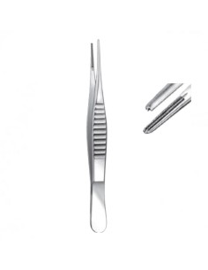 Pinza Bakey Recta Atraumática para Cirugía 15 cm de Carl Martin