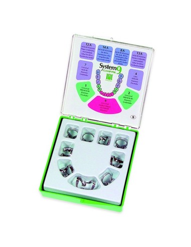 Estuche 9 Clamps con Ala  