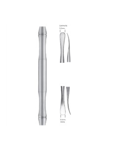 Periostotomo Doble Freer Liquid Steel 18cm. de Carl Martin