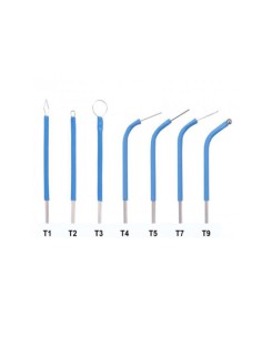 Juego 7 electrodos para bisturí eléctrico
