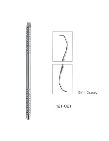 Cureta Gracey HF Silver 13-14 Distal de Hu-Friedy