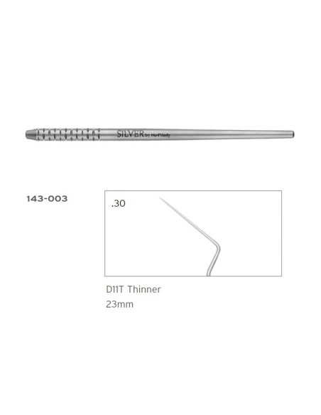 Condensador Lateral HF Silver D11T 23mm Thinner de Hu-Friedy