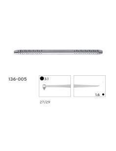 Bruñidor HF Silver 27/29 Doble de Hu-Friedy