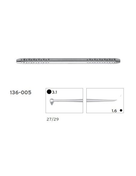 Bruñidor HF Silver 27/29 Doble de Hu-Friedy