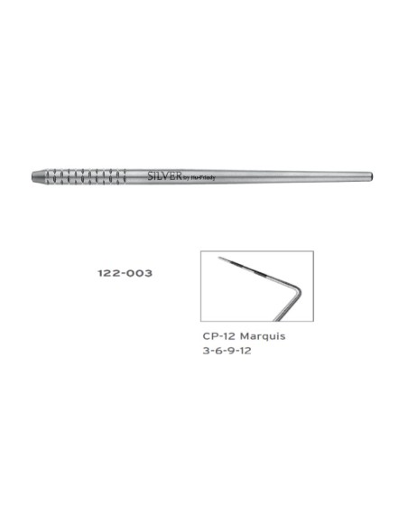 Sonda Periodontal HF Silver Calibrada CP12 de Hu-Friedy