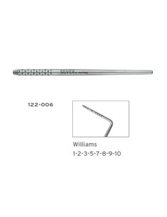 Sonda Periodontal Williams Calibrada HF Silver de Hu-Friedy