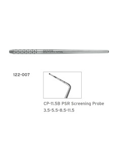 Sonda Periodontal HF Silver Calibrada CP-11,5B con Bola de Hu-Friedy