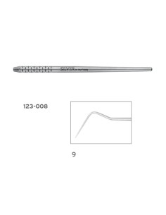 Explorador Sencillo HF Silver n. 9 de Hu-Friedy