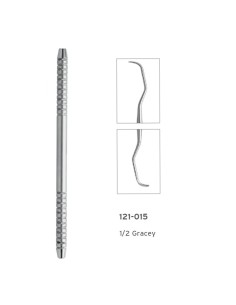 Cureta Gracey HF Silver 1-2 Anterior de Hu-Friedy