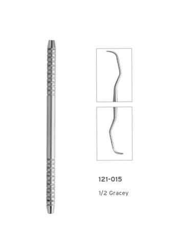 Cureta Gracey HF Silver 1-2 Anterior de Hu-Friedy