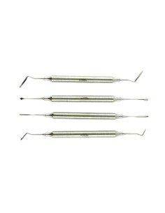 Set Tunelizador Doble Periodoncia 4 Instrumentos