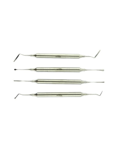 Set Tunelizador Doble Periodoncia 4 Instrumentos