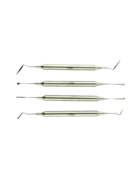 Set Tunelizador Doble Periodoncia 4 Instrumentos