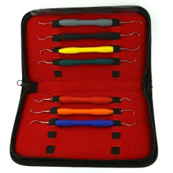 Set 7 Curetas Gracey Mango Silicona 2