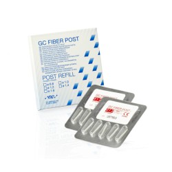 Fiber Post Reposición Poste de Fibra Vidrio 10 uds.