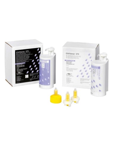 EXA Lence 370 Regular Set Material de Impresión 2 Cartuchos 370ml.