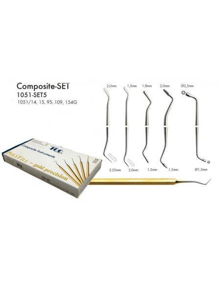 Juego 5 Instrumentos Composite 1051-Set5 Polyfill